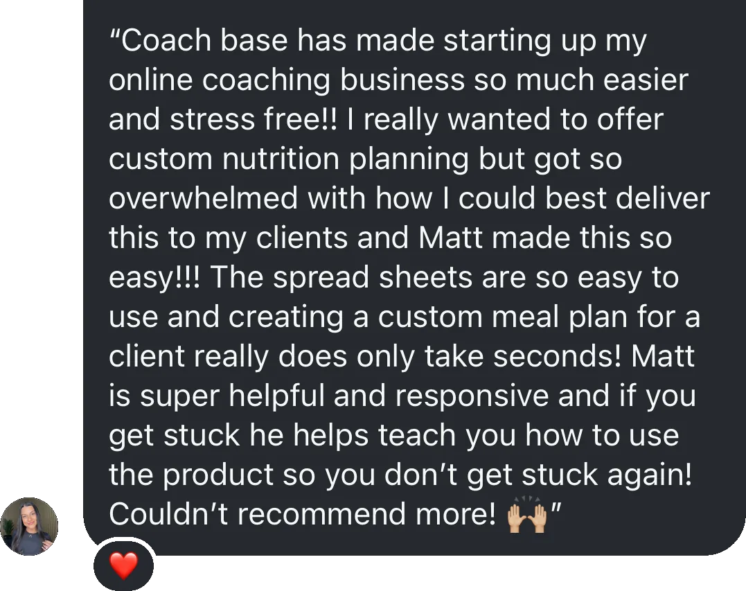 Coach testimonial: rayanodonnell coachbase made starting online coaching business