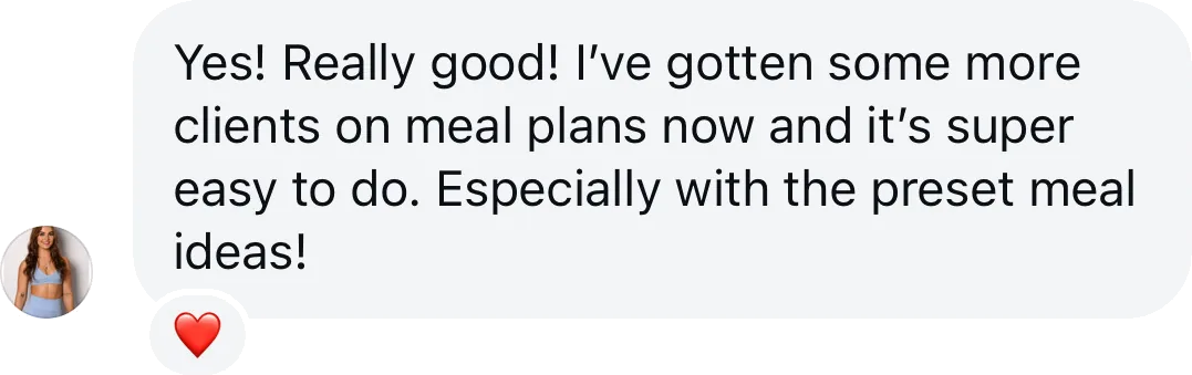 Coach testimonial: really good ve gotten more clients