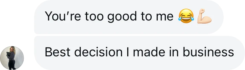 Coach testimonial: re too good best decision made