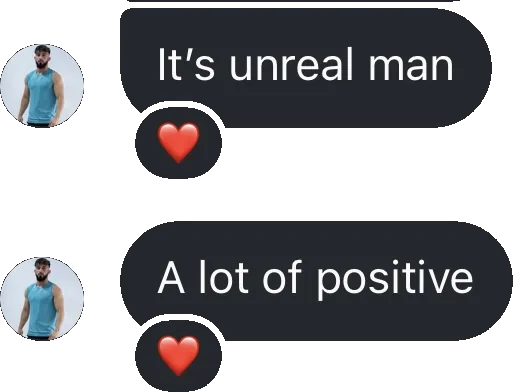 Coach testimonial: s unreal man lot positive