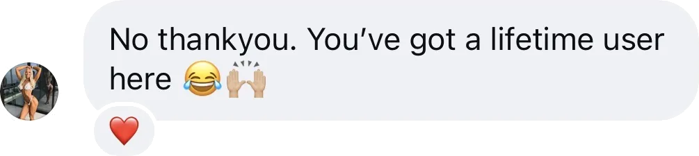 Coach DM: You've got a lifetime user here