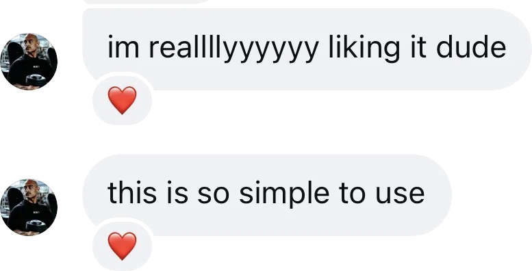 Coach DM: I'm really liking it dude, this is so simple to use