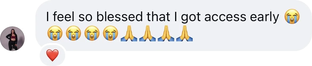 Coach DM: I feel so blessed that I got access early