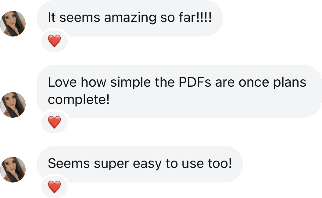 Coach DM: It seems amazing so far. Love how simple the PDFs are, super easy to use