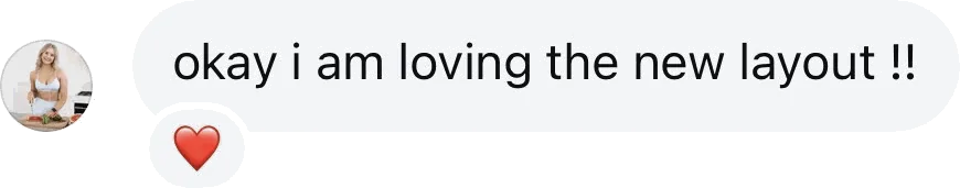 Coach DM: Okay I am loving the new layout