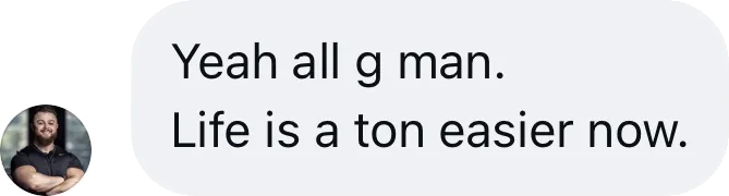 Coach DM: Life is a ton easier now