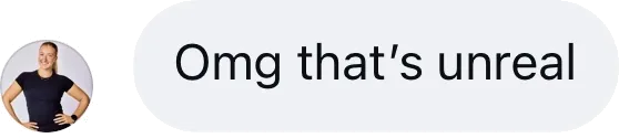 Coach DM: Omg that's unreal