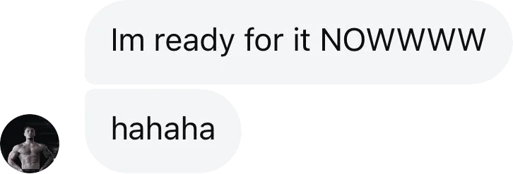 Coach DM: I'm ready for it NOW